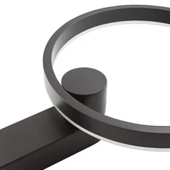 Lucande Yekta LED-Wandlampe Indirekt 10,5W Schwarz 15 Lucande Yekta LED-Wandlampe Indirekt 10,5W Schwarz -Lucande 10010698 5