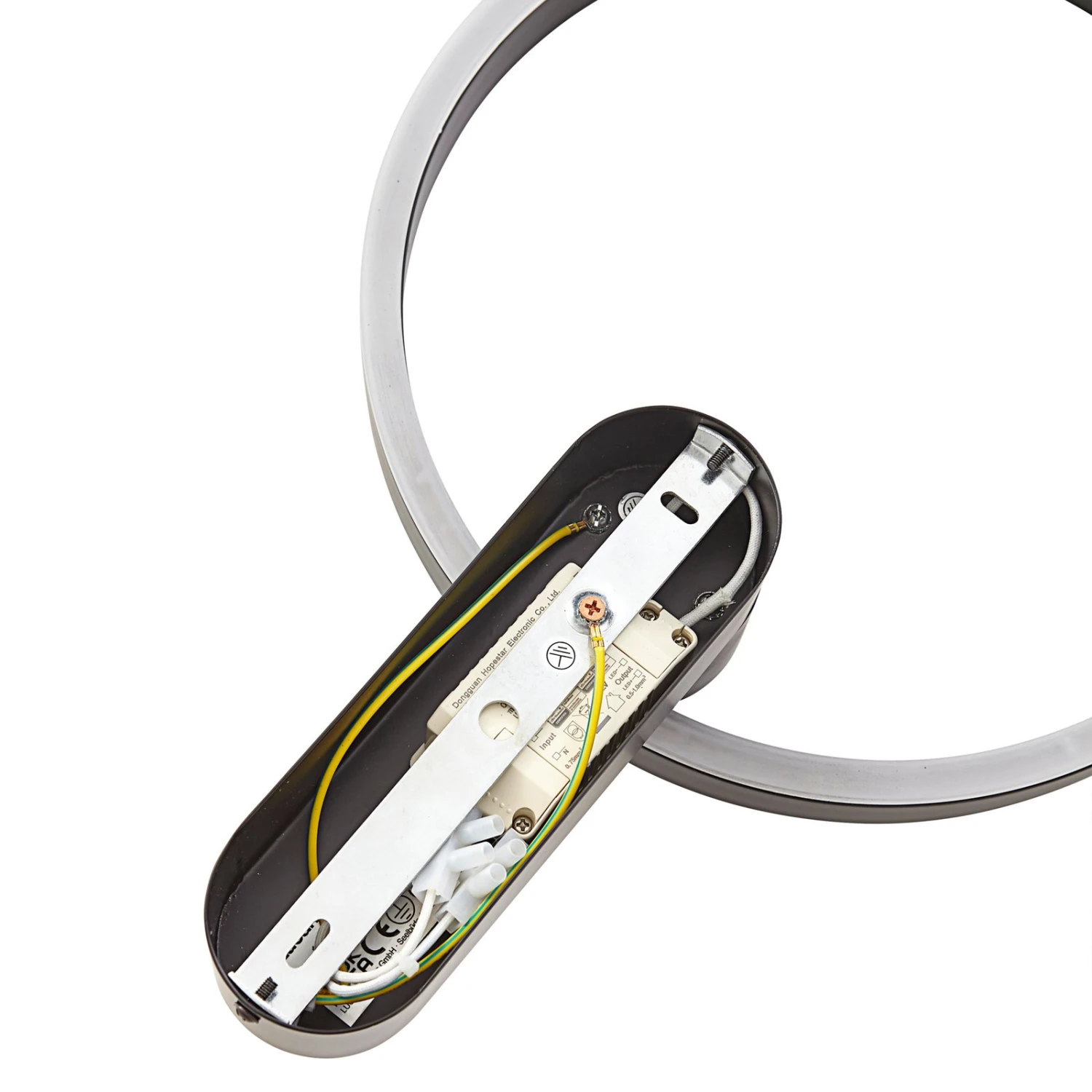 Lucande Yekta LED-Wandlampe Indirekt 10,5W Schwarz 9 Lucande Yekta LED-Wandlampe Indirekt 10,5W Schwarz – Bild 7