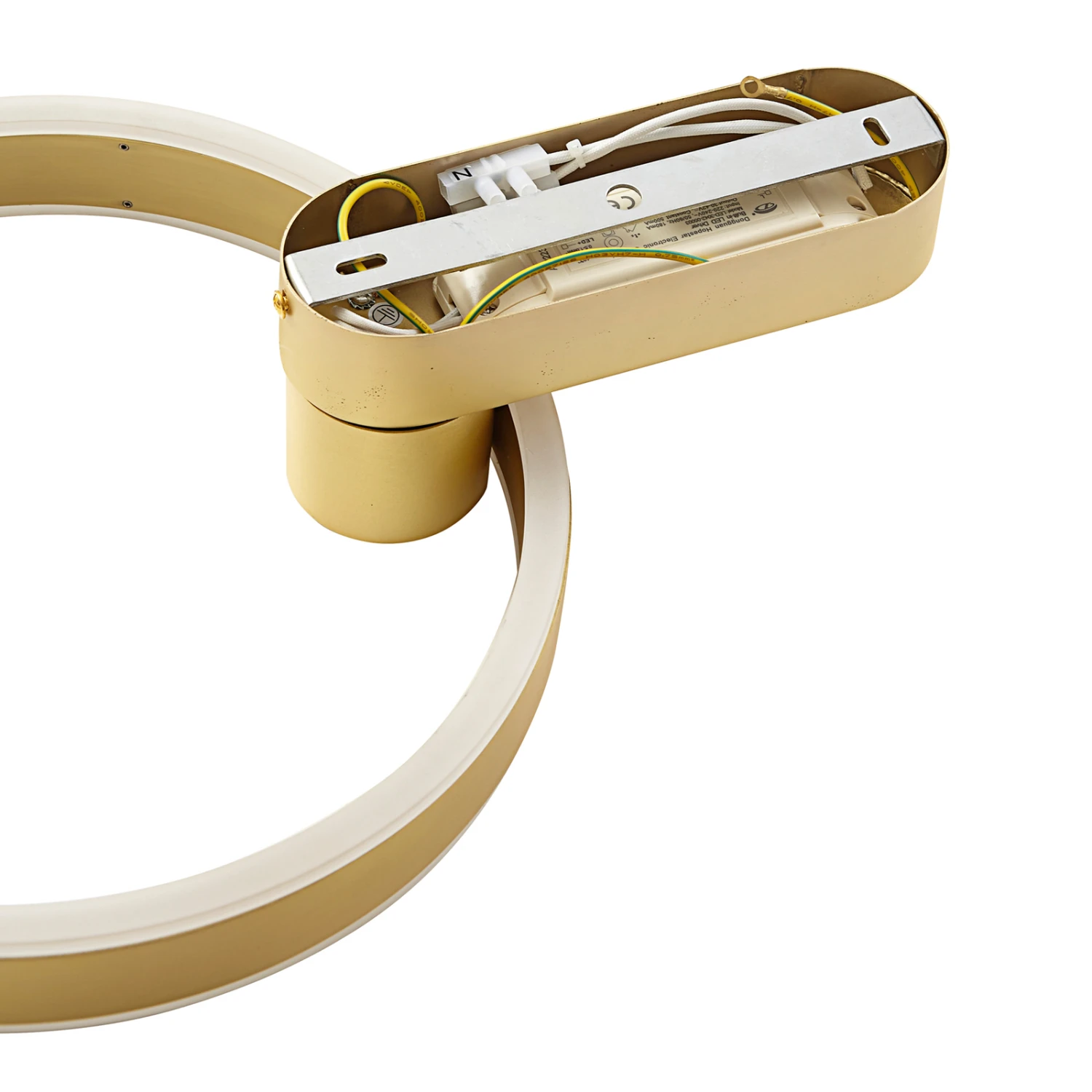 Lucande Yekta LED-Wandlampe Indirekt 10,5W Messing 9 Lucande Yekta LED-Wandlampe Indirekt 10,5W Messing – Bild 7