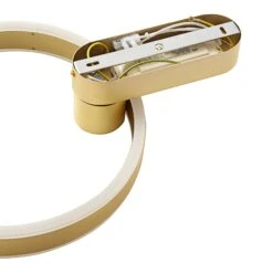 Lucande Yekta LED-Wandlampe Direkt 18W Messing -Lucande 10010701 5