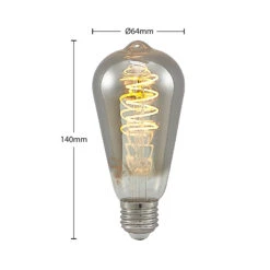 Lucande E27-Lampe ST64 4W 918 Dimmbar Titan 2er 13 Lucande E27-Lampe ST64 4W 918 Dimmbar Titan 2er -Lucande 10012095 2
