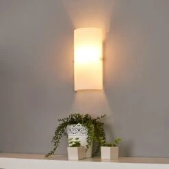 Lucande Halbrunde Glas-Wandleuchte Sidra, 2er-Set 15 Lucande Halbrunde Glas-Wandleuchte Sidra, 2er-Set -Lucande 10012215 4