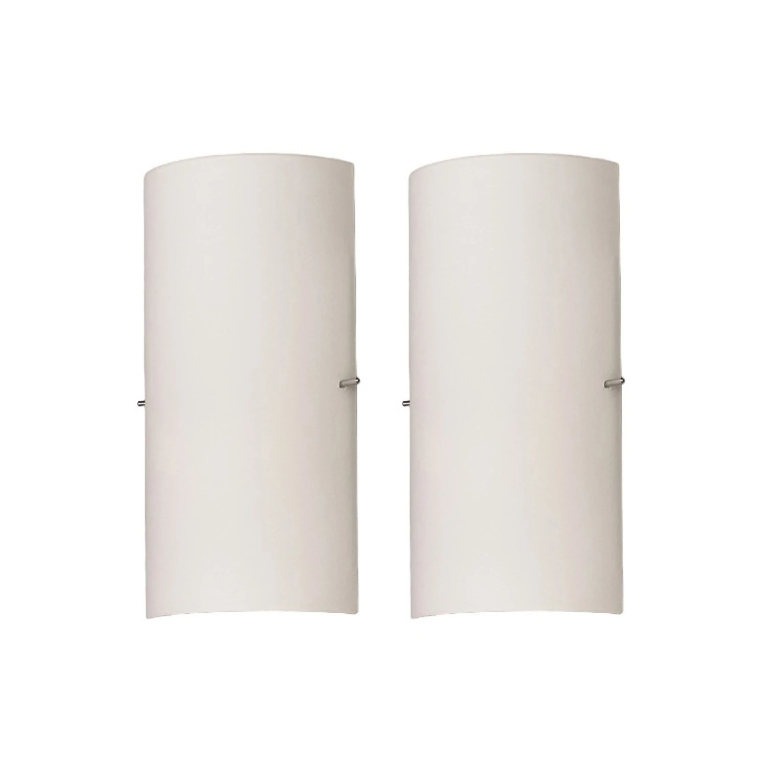 Lucande Halbrunde Glas-Wandleuchte Sidra, 2er-Set 3 Lucande Halbrunde Glas-Wandleuchte Sidra, 2er-Set