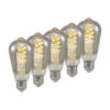Lucande LED E27 ST64 4W 1.800K Dimmbar Titan 5er -Lucande 10012507