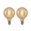 Lucande LED E27 G95 4W 2.700K Dimmbar Amber 2er -Lucande 10012510