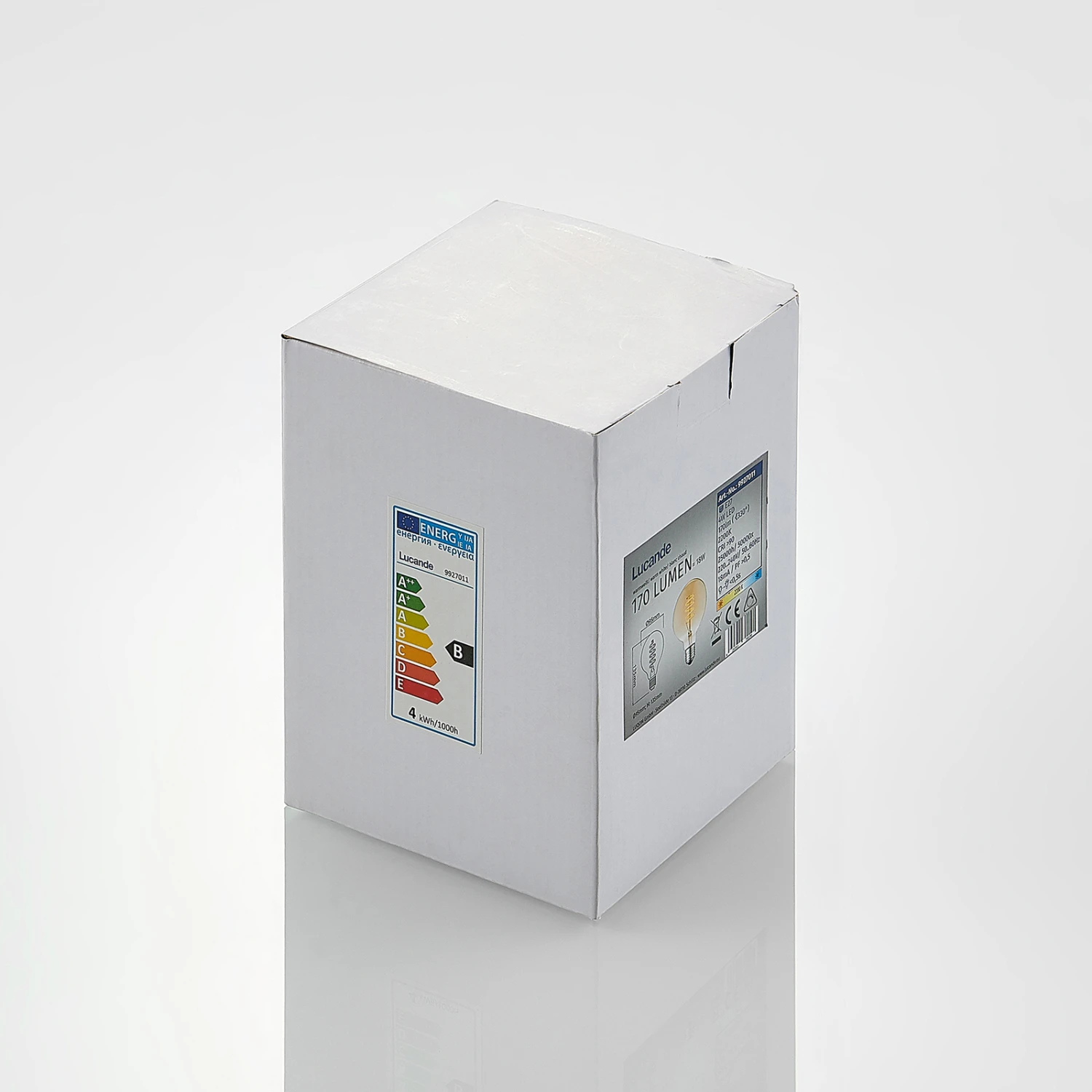 Lucande LED E27 G95 4W 2.700K Dimmbar Amber 2er 10 Lucande LED E27 G95 4W 2.700K Dimmbar Amber 2er – Bild 8