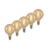 Lucande LED E27 G95 4W 2.700K Dimmbar Amber 5er -Lucande 10012511