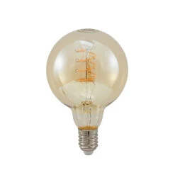 Lucande LED E27 G95 4W 2.700K Dimmbar Amber 5er -Lucande 10012511 2