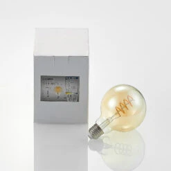 Lucande LED E27 G95 4W 2.700K Dimmbar Amber 5er -Lucande 10012511 7