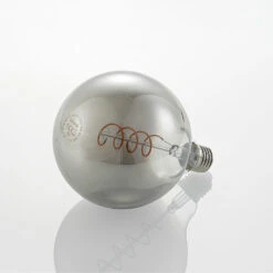 Lucande LED E27 G125 4W 1.800K Dimmbar Smoke 5er -Lucande 10012515 3