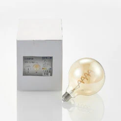 Lucande LEDE27 G125 4W 2.700K Dimmbar Amber 2er -Lucande 10012520 7