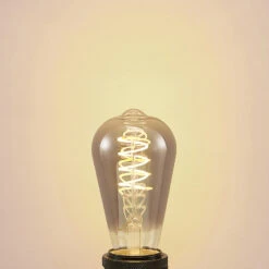 Lucande LED E27 ST64 4W 1.800K Dimmbar Smoke 5-er -Lucande 10012530 5