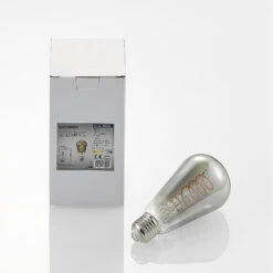Lucande LED E27 ST64 4W 1.800K Dimmbar Smoke 5-er -Lucande 10012530 7