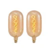 Lucande LED E27 T140 4W 2.700K Dimmbar Amber 2er 1 Lucande LED E27 T140 4W 2.700K Dimmbar Amber 2er -Lucande 10012535