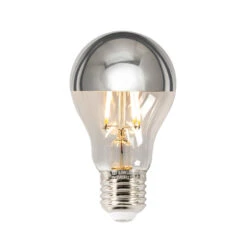 Lucande E27 3,5W LED-Kopfspiegellampe A60 2700K Silber 2er -Lucande 10012596 2