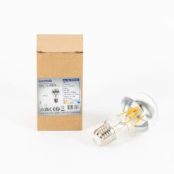 Lucande E27 3,5W LED-Kopfspiegellampe A60 2700K Silber 2er -Lucande 10012596 7