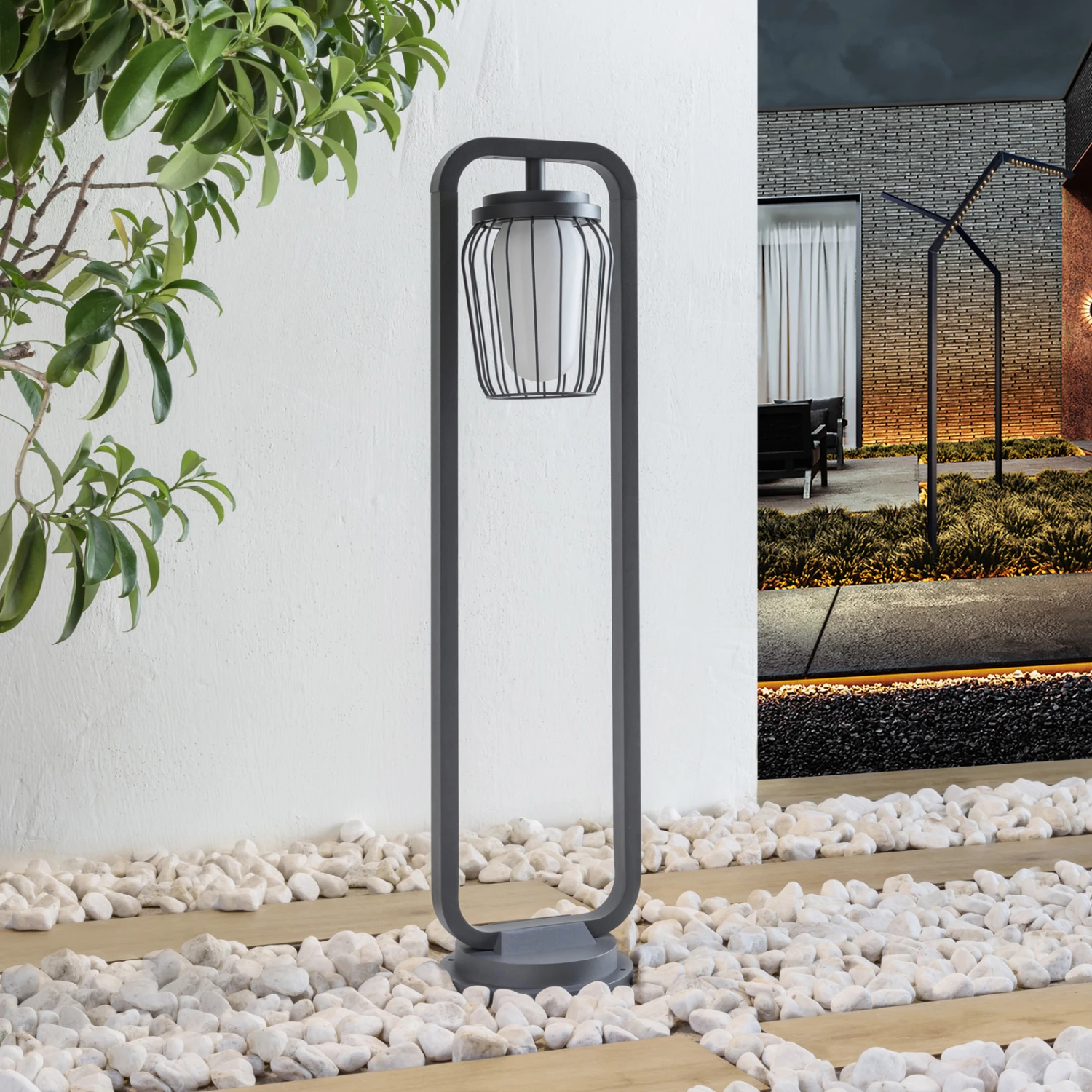 Lucande Chandan Wegeleuchte 90 Cm 4 Lucande Chandan Wegeleuchte 90 Cm – Bild 2