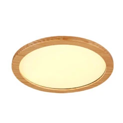 Lucande Joren LED-Deckenleuchte Rund Holz Ø 48 Cm -Lucande 10012984 2