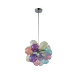 Lucande Diborah Hängeleuchte, Bunt, Ø 40 Cm -Lucande 10013061 2