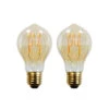 Lucande E27 3,8W LED-Filament 918 170 Lumen Amber 2er-Set -Lucande 10013198