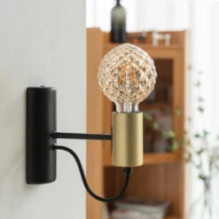 Lucande E27 3,8W LED-Lampe G95, 927 Struktur Amber 5er-Set 8 Lucande E27 3,8W LED-Lampe G95, 927 Struktur Amber 5er-Set -Lucande 10013205 2