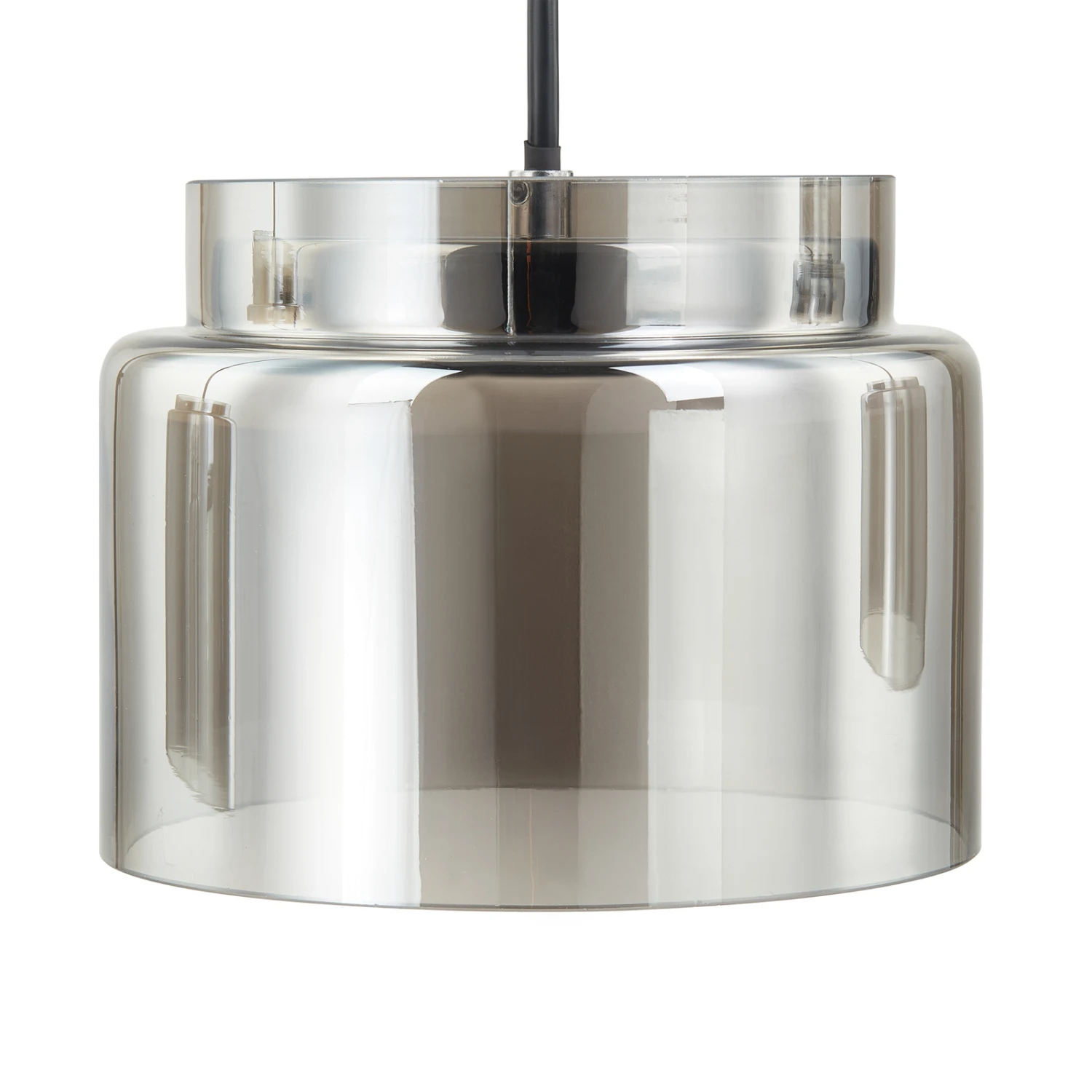 Lucande Diano Hängeleuchte, Rauchgrau, Dreiflammig 6 Lucande Diano Hängeleuchte, Rauchgrau, Dreiflammig – Bild 4