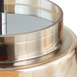 Lucande Diano Hängeleuchte, Amber, Dreiflammig -Lucande 10013677 5