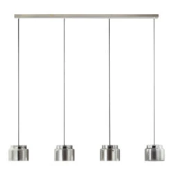 Lucande Diano Hängeleuchte, Rauchgrau, Vierflammig 12 Lucande Diano Hängeleuchte, Rauchgrau, Vierflammig -Lucande 10013678 2