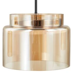 Lucande Diano Hängeleuchte, Amber, Vierflammig 13 Lucande Diano Hängeleuchte, Amber, Vierflammig -Lucande 10013679 3