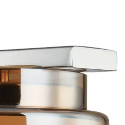 Lucande Diano Wandleuchte, Amber, Eisen, Glas -Lucande 10013681 2