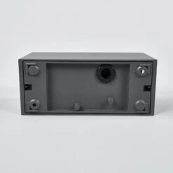 Lucande 2-flammige Außenwandleuchte Xava, Grafitgrau, 4er -Lucande 10013692 6