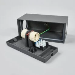 Lucande 2-flammige Außenwandleuchte Xava, Grafitgrau, 4er -Lucande 10013692 7