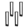 Lucande Grafitgraue LED-Wegelampe Jupp, 60 Cm, 4er-Set 2 Lucande Grafitgraue LED-Wegelampe Jupp, 60 Cm, 4er-Set -Lucande 10013760