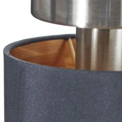 Lucande Patrik Textil-Deckenleuchte Ø15cm Schwarz -Lucande 3066095 4