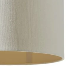 Lucande Patrik Textil-Hängeleuchte Ø30cm Creme -Lucande 3066097 5