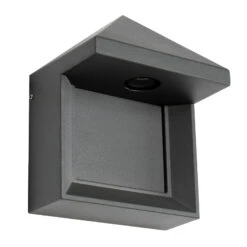 Lucande Zalinda LED-Außenwandleuchte In Dunkelgrau -Lucande 5257001 4