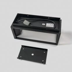 Lucande Faskia LED-Außenwandleuchte In Schwarz -Lucande 5257006 7