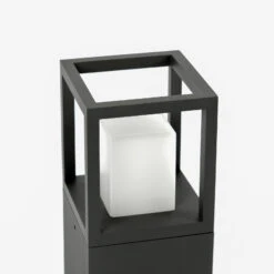 Lucande Rumina LED-Sockelleuchte In Eckiger Form -Lucande 5257013 5