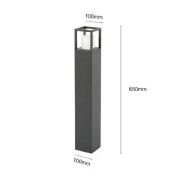 Lucande Rumina LED-Wegeleuchte, 65 Cm -Lucande 5257014 4