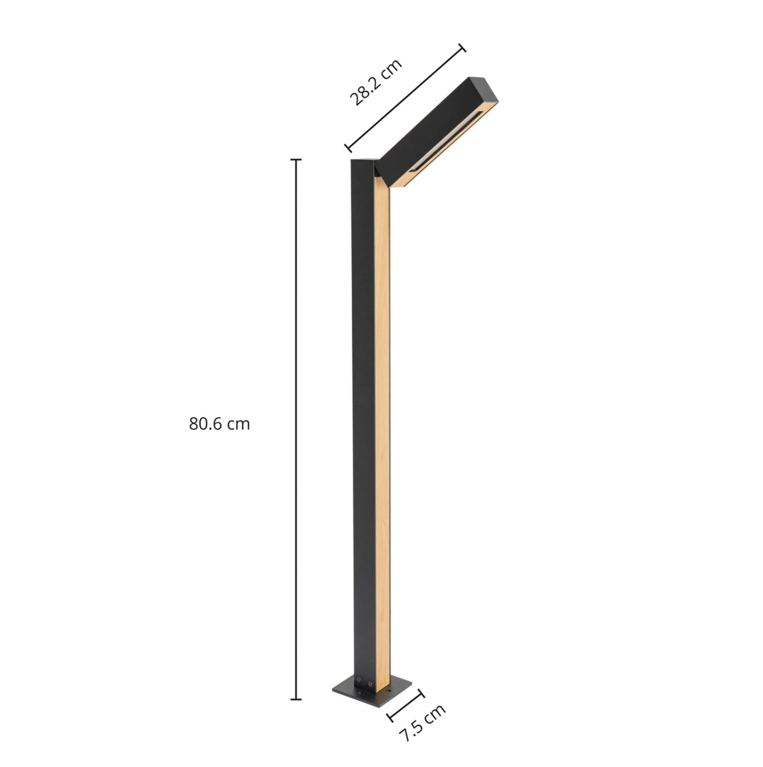 Lucande Taskalin LED-Wegeleuchte, 1-flammig, 90 Cm 6 Lucande Taskalin LED-Wegeleuchte, 1-flammig, 90 Cm – Bild 4