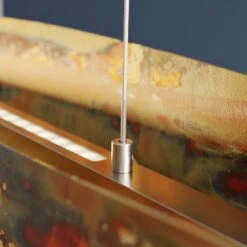 Lucande LED-Pendelleuchte Lian M. Oxidierter Oberfläche -Lucande 6722418 7