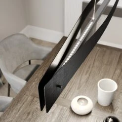 Lucande Lian LED-Hängelampe, Schwarz, Alu -Lucande 6722547 4