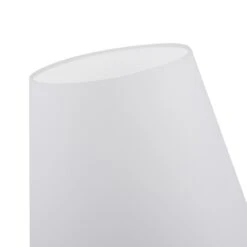 Lucande Elif Tischlampe Weiß, Konisch Eiche Natur -Lucande 6722603 5