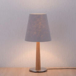 Lucande Elif Tischlampe Filz, Konisch Eiche Natur 13 Lucande Elif Tischlampe Filz, Konisch Eiche Natur -Lucande 6722604 2