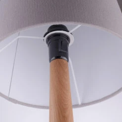 Lucande Elif Tischlampe Filz, Konisch Eiche Natur 17 Lucande Elif Tischlampe Filz, Konisch Eiche Natur -Lucande 6722604 6