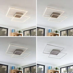 Lucande LED-Deckenlampe Mirac 90,2 Cm -Lucande 7620026 8