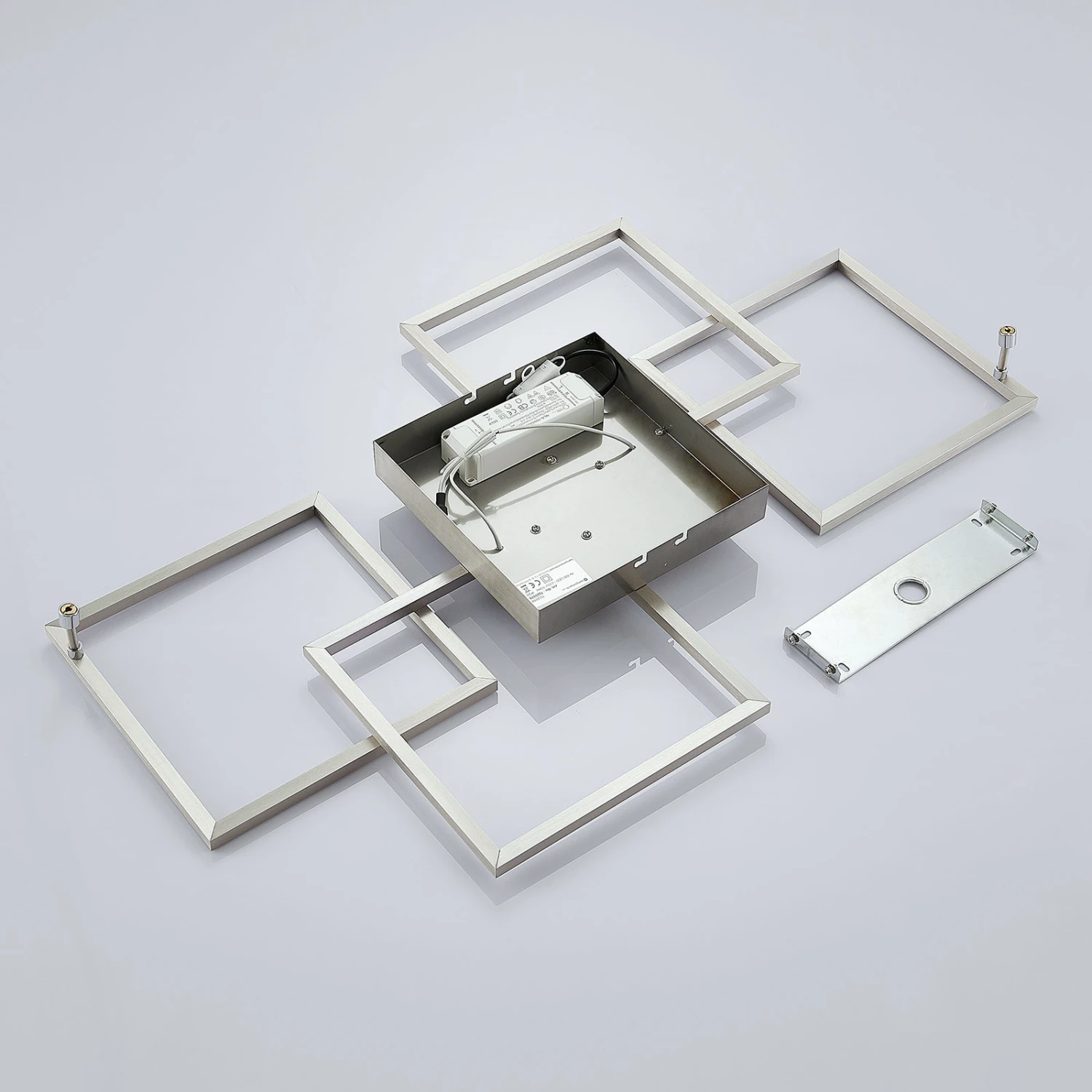 Lucande LED-Deckenlampe Quadra, Dimmbar, 4-flg., 80,5 Cm 11 Lucande LED-Deckenlampe Quadra, Dimmbar, 4-flg., 80,5 Cm – Bild 9