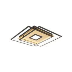 Lucande Jirya LED-Deckenlampe, CCT, Schwarz -Lucande 7620099 2