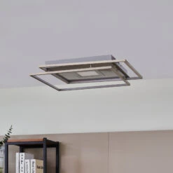 Lucande Jirya LED-Deckenlampe, CCT, Silber 12 Lucande Jirya LED-Deckenlampe, CCT, Silber -Lucande 7620100 1