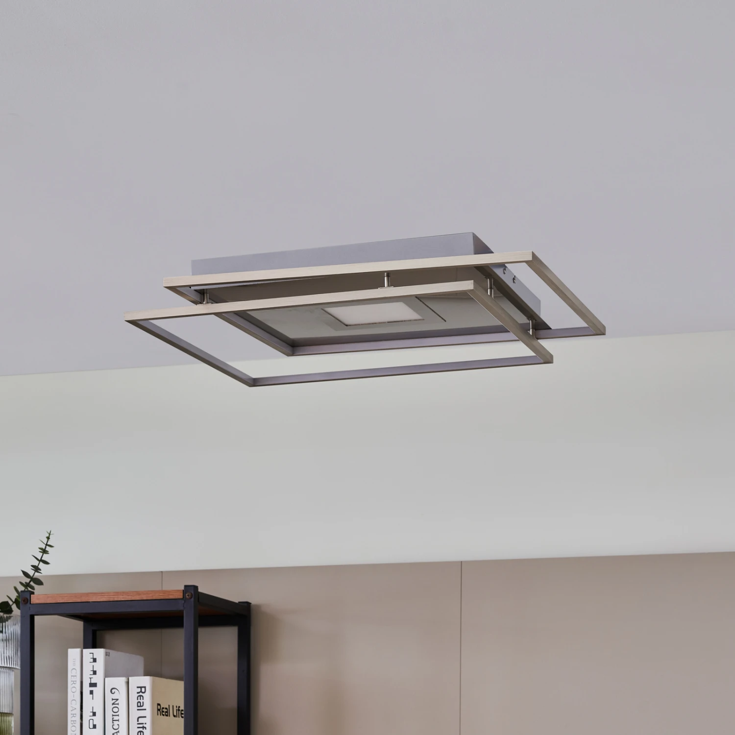 Lucande Jirya LED-Deckenlampe, CCT, Silber 4 Lucande Jirya LED-Deckenlampe, CCT, Silber – Bild 2